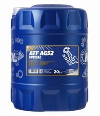 Transminsinė alyva Mannol ATF AG52 Automatic Special, 20 L kaina ir informacija | Kitos alyvos | pigu.lt