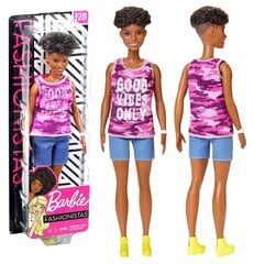 Кукла Mattel - Barbie Fashionistas Original Doll With Purple Hair / from Assort цена и информация | Игрушки для девочек | pigu.lt