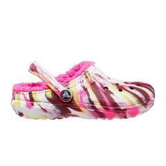 Šlepetės mergaitėms Crocs 207773-6RW, įvairių spalvų цена и информация | Детские тапочки, домашняя обувь | pigu.lt