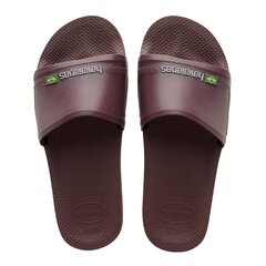 Šlepetės mergaitėms Havaianas 4142616.4924.334, raudonos kaina ir informacija | Šlepetės, kambario avalynė vaikams | pigu.lt