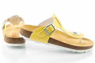 Šlepetės mergaitėms Superfit 6-00114-60, geltonos цена и информация | Детские тапочки, домашняя обувь | pigu.lt