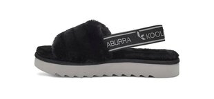 Basutės mergaitėms Koolaburra by Ugg 1113931, juodos цена и информация | Детские сандали | pigu.lt