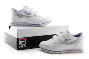 Sportiniai batai mergaitėms Fila 1010785.13065, balti kaina ir informacija | Sportiniai batai vaikams | pigu.lt