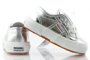 Sportiniai batai mergaitėms Superga 2750 S003340, sidarbro spalvos цена и информация | Детская спортивная обувь | pigu.lt