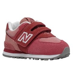 Sportiniai batai mergaitėms New Balance IV574WT1, raudoni kaina ir informacija | Sportiniai batai vaikams | pigu.lt