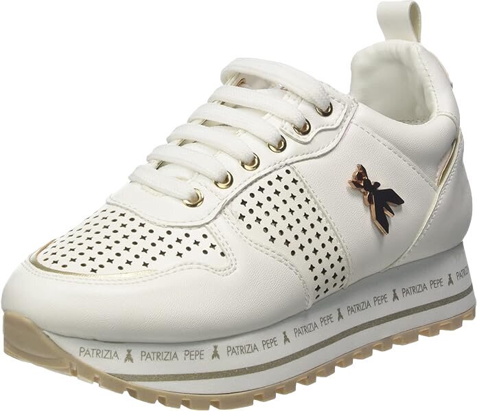 Patrizia Pepe laisvalaikio batai mergaitėms PPJ65.06, smėlio spalvos цена и информация | Sportiniai batai vaikams | pigu.lt