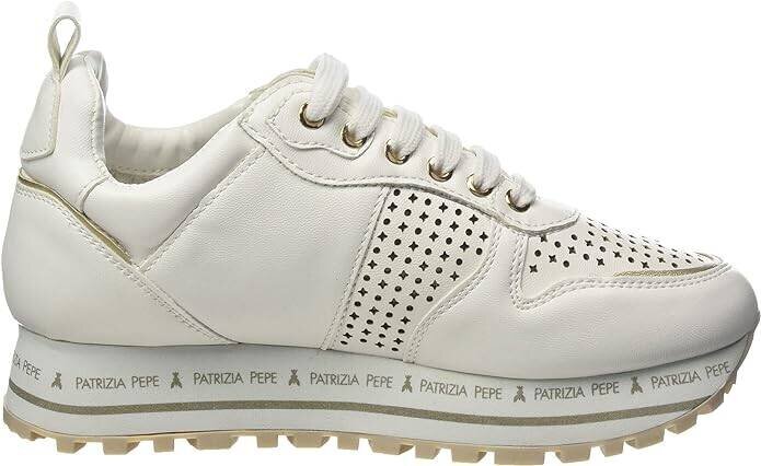 Patrizia Pepe laisvalaikio batai mergaitėms PPJ65.06, smėlio spalvos kaina ir informacija | Sportiniai batai vaikams | pigu.lt