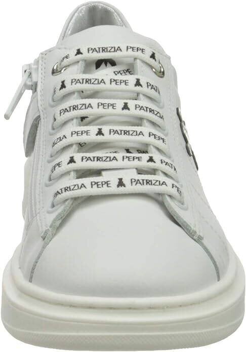 Sportiniai batai mergaitėms Patrizia Pepe PPJ51.30, balti цена и информация | Sportiniai batai vaikams | pigu.lt