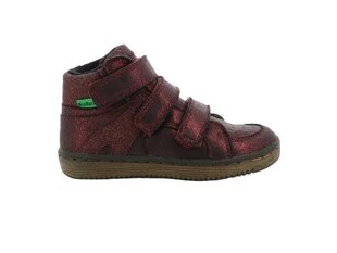 Aulinukai mergaitėms Kickers 739362-30 183, raudoni цена и информация | Детские сапоги | pigu.lt