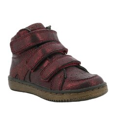 Aulinukai mergaitėms Kickers 739362-30 183, raudoni цена и информация | Детские сапоги | pigu.lt