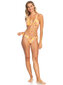 Bikini viršutinė dalis moterims Roxy ERJX304757 NGR6, geltona kaina ir informacija | Maudymosi kostiumėliai | pigu.lt