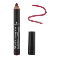 Matinis lūpų dažų pieštukas Avril Matte Lipstick Pencil Jumbo, Bordeaux, 2 g kaina ir informacija | Lūpų dažai, blizgiai, balzamai, vazelinai | pigu.lt