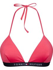 Tommy Hilfiger bikini viršutinė dalis moterims UW0UW01758 TJN, rožinė цена и информация | Купальники | pigu.lt