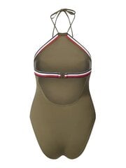 Tommy Hilfiger maudymosi kostiumėlis moterims UW0UW02095RBN, žalias kaina ir informacija | Maudymosi kostiumėliai | pigu.lt