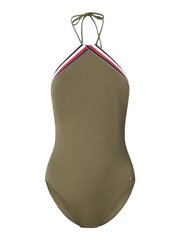 Tommy Hilfiger maudymosi kostiumėlis moterims UW0UW02095RBN, žalias цена и информация | Купальники | pigu.lt