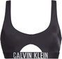 Calvin Klein maudymosi kostiumėlis moterims KW0KW00900 BEH, juodas kaina ir informacija | Maudymosi kostiumėliai | pigu.lt