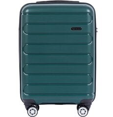 Mažas Wings lagaminas S, DQ181-03, žalias kaina ir informacija | Lagaminai, kelioniniai krepšiai | pigu.lt