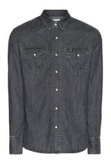 Мужская рубашка Wrangler 112350571, серый  цена и информация | Мужские рубашки | pigu.lt