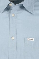 Льняная рубашка Wrangler цена и информация | Мужские рубашки | pigu.lt