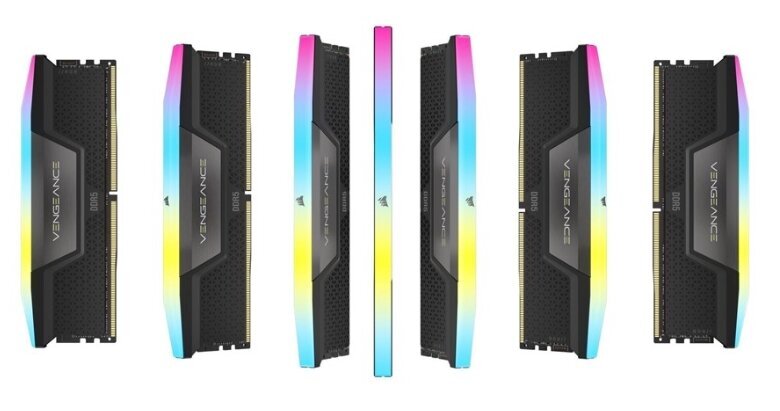 Corsair Vengeance RGB (CMH32GX5M2E6000C36) kaina ir informacija | Operatyvioji atmintis (RAM) | pigu.lt