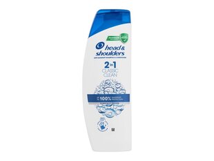 Šampūnas Head & Shoulders Classic Clean 2 in 1, 330 ml kaina ir informacija | Šampūnai | pigu.lt