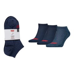 Levi's kojinės moterims 85427, mėlynos, 3 poros kaina ir informacija | Moteriškos kojinės | pigu.lt