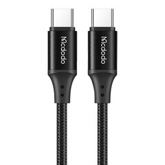 Kabel USB-C to USB-C Mcdodo CA-5641, 60W, 1m (czarny) цена и информация | Кабели для телефонов | pigu.lt