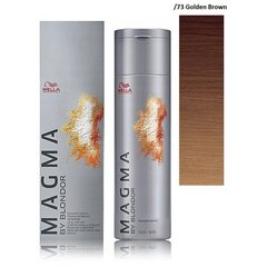 Plaukų dažai Wella Professionals Magma By Blondor, 73 Golden Brown, 120 ml kaina ir informacija | Plaukų dažai | pigu.lt