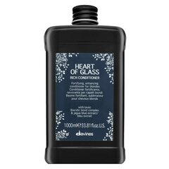 Plaukų kondicionierius Davines Heart Of Glass Rich Conditioner, 1000 ml цена и информация | Бальзамы, кондиционеры | pigu.lt