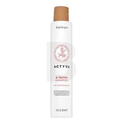 Kemon Actyva P Factor Shampoo укрепляющий шампунь для истонченных волос цена и информация | Шампуни | pigu.lt