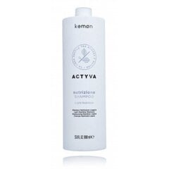 Kemon Actyva Nutrizione Light Shampoo питательный шампунь для тонких волос 1000 мл цена и информация | Шампуни | pigu.lt