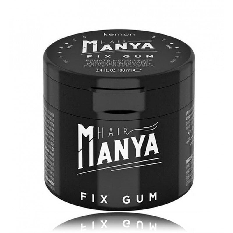 Plaukų formavimo želė Kemon Hair Manya Fix Gum, vyrams, 100 ml цена и информация | Plaukų formavimo priemonės | pigu.lt