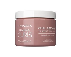 Plaukų kaukė L'ANZA Healing Curls Curl Restore Moisture Treatment, banguotiems ir garbanotiems plaukams, 177 ml цена и информация | Средства для укрепления волос | pigu.lt