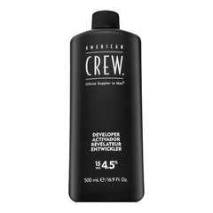 Oksidacinė emulcija American Crew Classic Precision Blend Developer 4,5% / 15 Vol., 500 ml kaina ir informacija | Plaukų dažai | pigu.lt