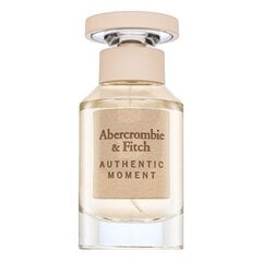 Abercrombie & Fitch Authentic Moment Woman eau de parfum для женщин 50 мл цена и информация | Женские духи | pigu.lt