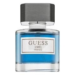 Guess 1981 Indigo For Men Туалетная вода для мужчин 30 мл цена и информация | Мужские духи | pigu.lt