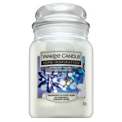 Yankee Candle Home Inspiration Sparkling Holiday 538 г цена и информация | Подсвечники, свечи | pigu.lt