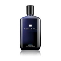 Prausiklis kūnui ir plaukams Graham Hill ABBEY Refreshing Hair & Body Wash, 250 ml kaina ir informacija | Dušo želė, aliejai | pigu.lt