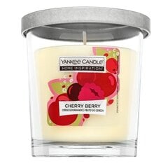 Yankee Candle Home Inspiration Cherry Berry 200 г цена и информация | Подсвечники, свечи | pigu.lt