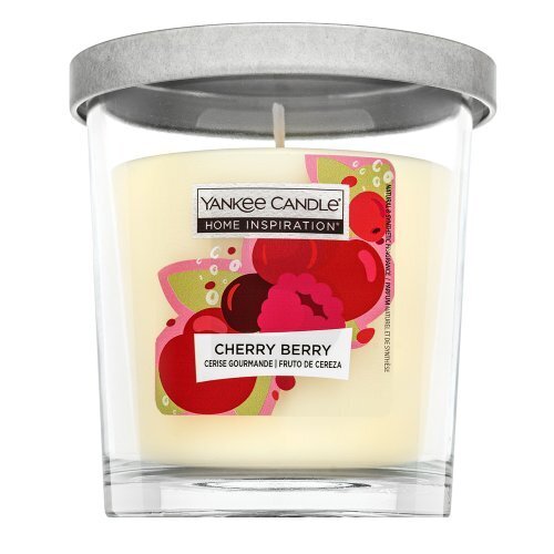 Yankee Candle kvapioji žvakė Cherry Berry 200 g цена и информация | Žvakės, Žvakidės | pigu.lt