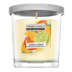 Yankee Candle kvapioji žvakė Sunny Citrus 200 g цена и информация | Подсвечники, свечи | pigu.lt