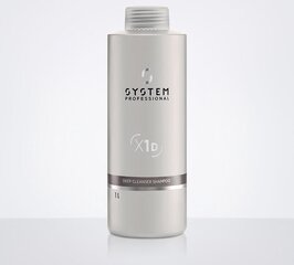 Giliai valantis plaukų šampūnas System Professional Deep Cleanser Shampoo, 1000 ml kaina ir informacija | Šampūnai | pigu.lt