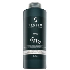 System Professional Man Anti-Dandruff Shampoo 1000 мл цена и информация | Шампуни | pigu.lt