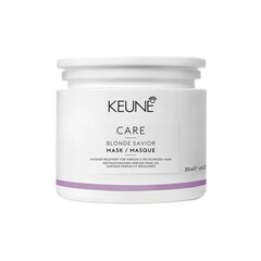 Atkuriamoji plaukų kaukė Keune Care Blonde Savior Mask, šviesiems plaukams, 200 ml цена и информация | Средства для укрепления волос | pigu.lt