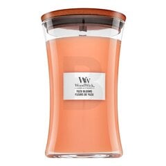 WoodWick ароматическая свеча Yuzu Blooms 610 г цена и информация | Подсвечники, свечи | pigu.lt
