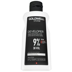 Oksidantas Goldwell System Cream Developer Lotion 9 % 30, 1000 ml kaina ir informacija | Plaukų dažai | pigu.lt