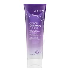 Plaukų kondicionierius Joico Color Balance Purple Conditioner, dažytiems plaukams, 250 ml цена и информация | Бальзамы, кондиционеры | pigu.lt