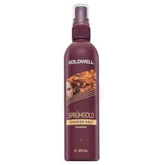 Plaukų lakas Goldwell Sprühgold Non Aerosol, stiprios fiksacijos, 200 ml цена и информация | Средства для укладки волос | pigu.lt