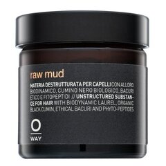 Plaukų formavimo pasta OWAY Raw Mud, trumpiems plaukams, 50 ml kaina ir informacija | Plaukų formavimo priemonės | pigu.lt