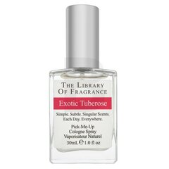 Odekolonas The Library Of Fragrance Exotic Tuberose EDC vyrams/moterims, 30 ml kaina ir informacija | Kvepalai moterims | pigu.lt